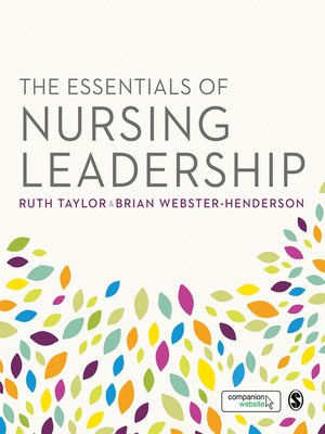 cover image of The Essentials of Nursing Leadership